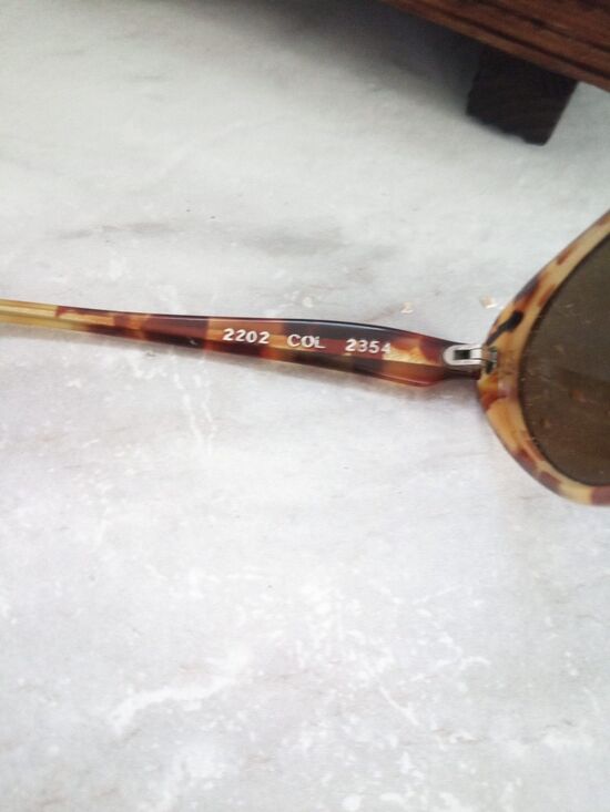Alain Mikli Par Mikli 2202 Eyeglasses Cat Eye Col 2354 Brown France Brown lens